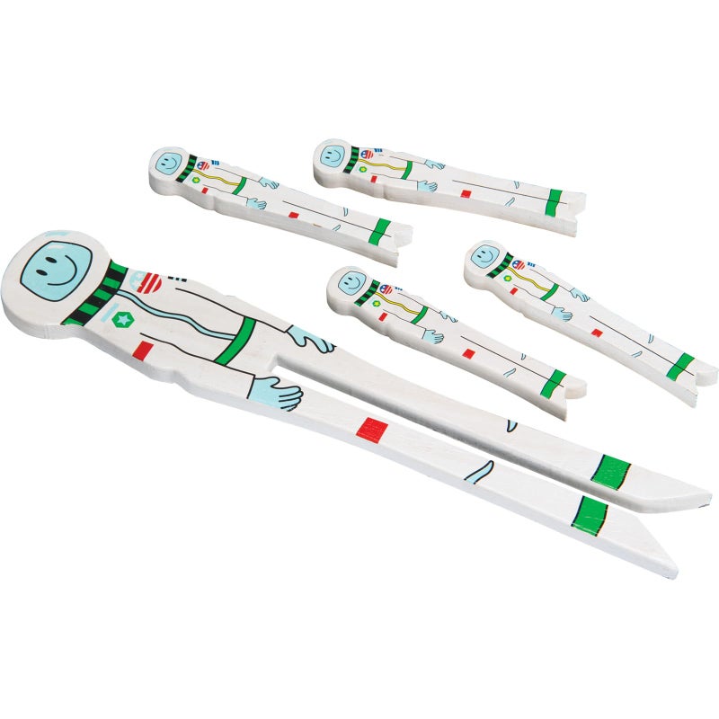 Really Good Stuff Teacher & Student Spaceman Kit â€“ 30 Student Size, 1 Teacher Size With Reusable Storage Container | Writing Spacers For Kids, Learning Tool, Finger Spacing, Classroom Must Haves - Image 3